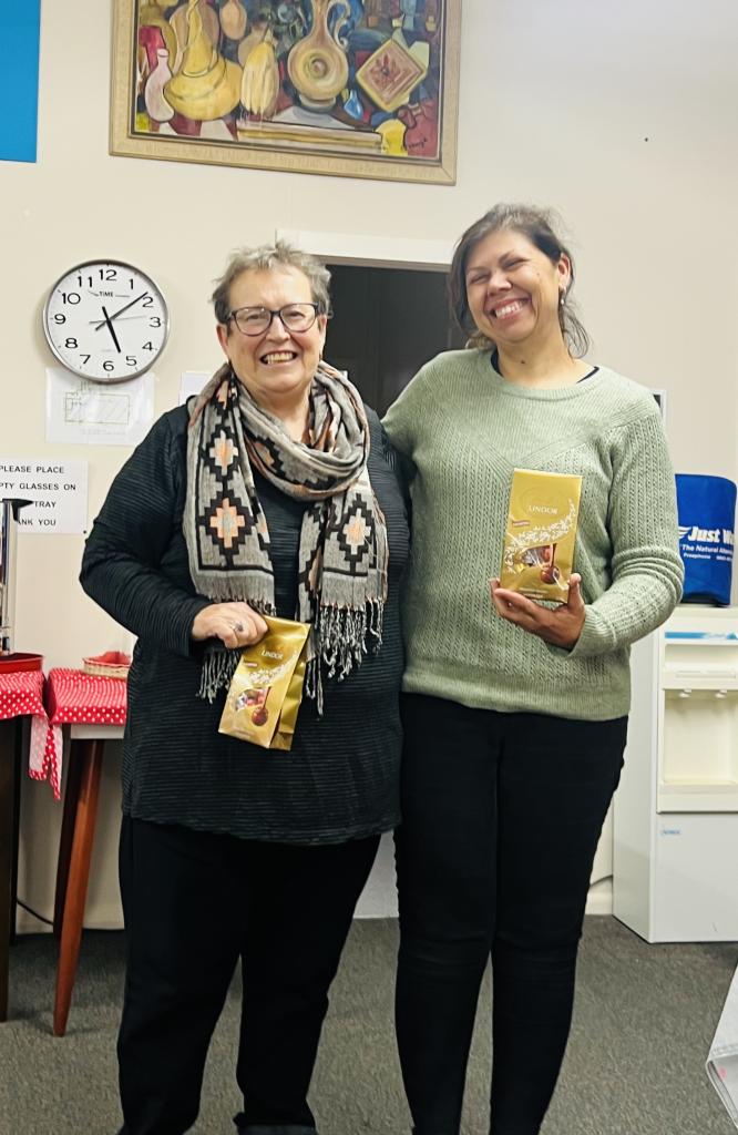 Nandy and Denise session winners